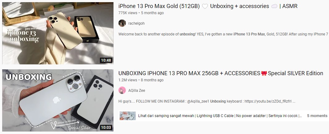 Affiliate marketing trên Youtube với Unboxing Videos
